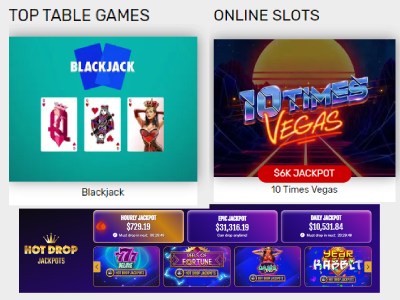 Bovada Online Casino Games